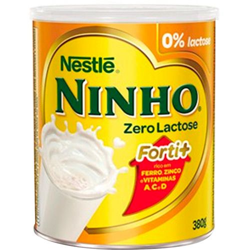 Leite em Pó Zero Lactose Nestlé 380g