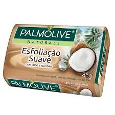Sabonete Palmolive Esfoliação Suave Com Coco E Algodão 90g