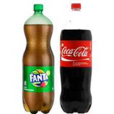 Coca-cola 2l + Fanta Guaraná 2l