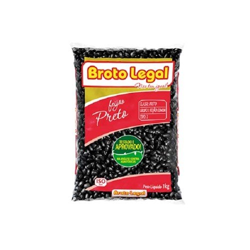 Feijão Preto Tipo 1 Broto Legal 1 Kg