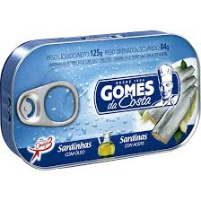 Sardinha em Óleo Gomes da Costa 125g