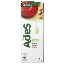 Bebida à Base de Soja Sabor Maçã Ades 1 Litro