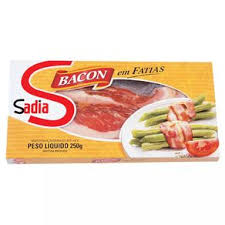 Bacon Fatiado Defumado Sadia 250g